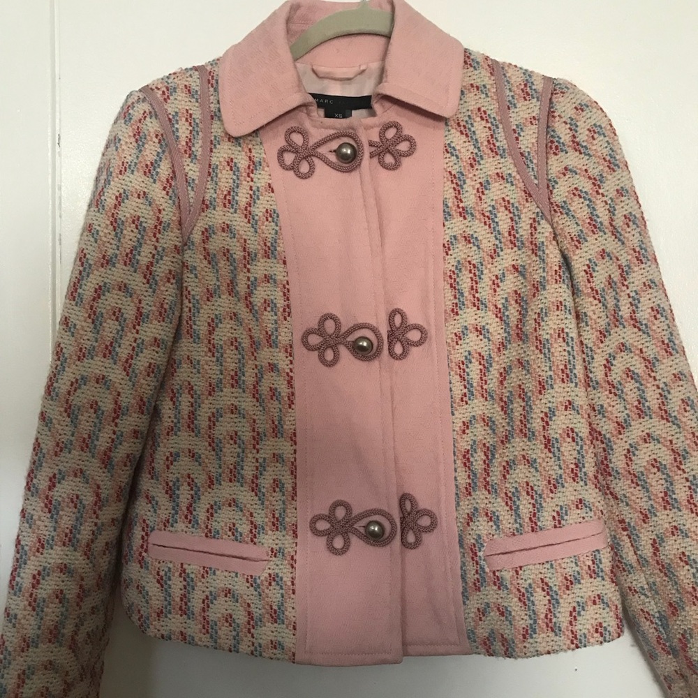 Pink Pastel Marc Jacobs Coat Jacket